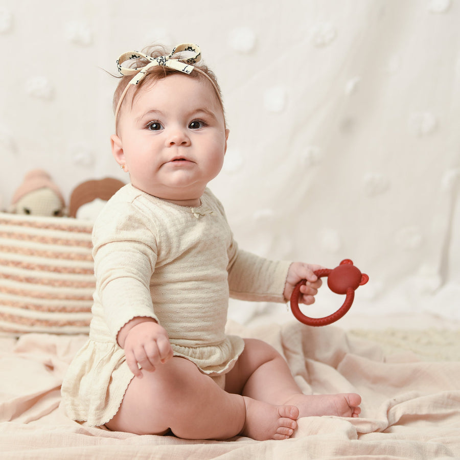 Bebe Bear Teether - Scarlet