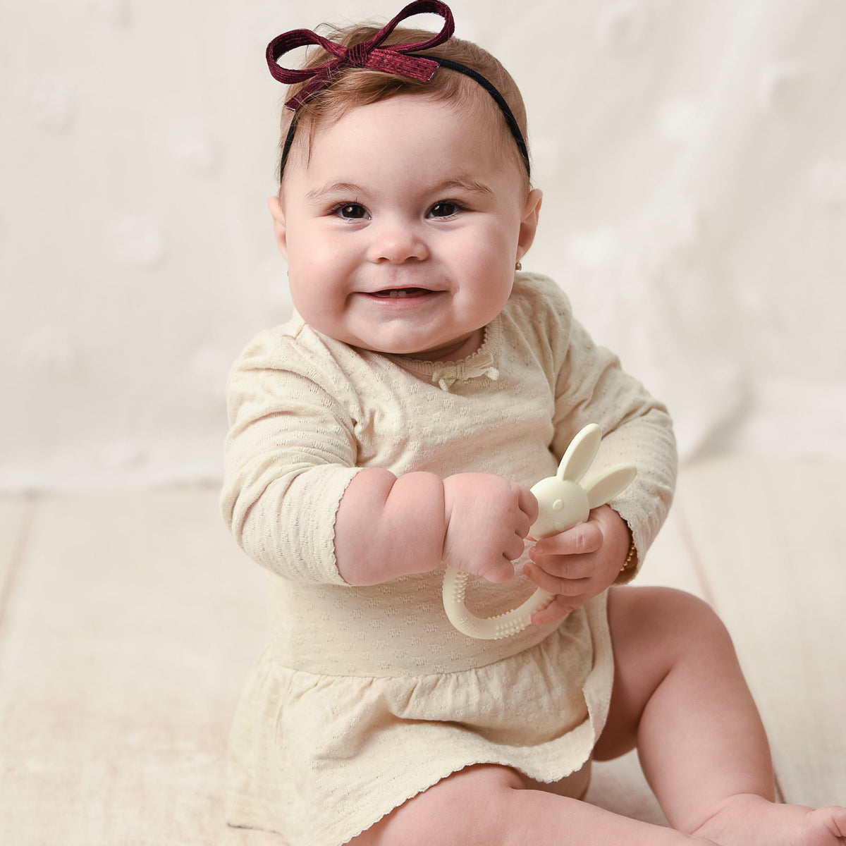 Bebe Bunny Teether - Saddle