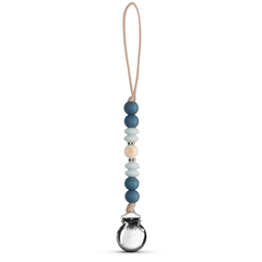 Pacifier Clip - Denim Star