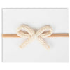Crochet Mini Headband - Ivory