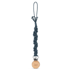 Ivy Pacifier Clip - Denim
