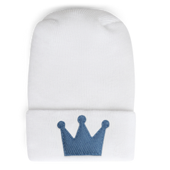 Hospital Hat - Linen Denim Crown