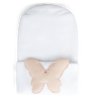 Hospital Hat - Linen Petal Butterfly