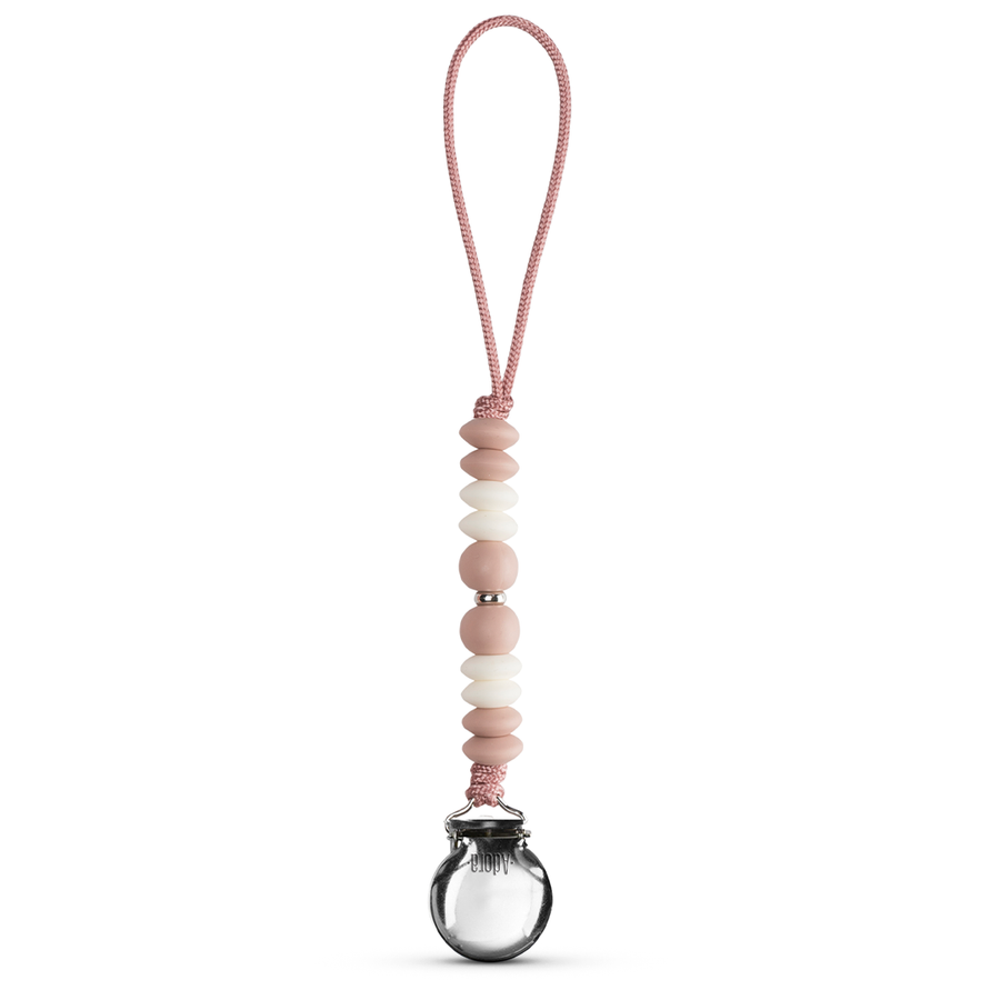 Pacifier Clip - Mauve Ombre