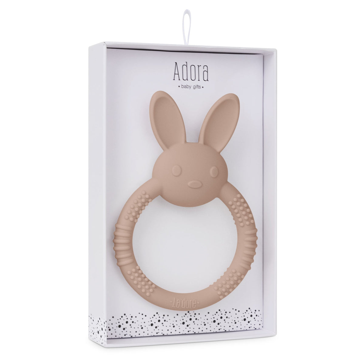 Bebe Bunny Teether - Mauve