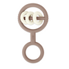 Bebe Rattle Teether - Mauve