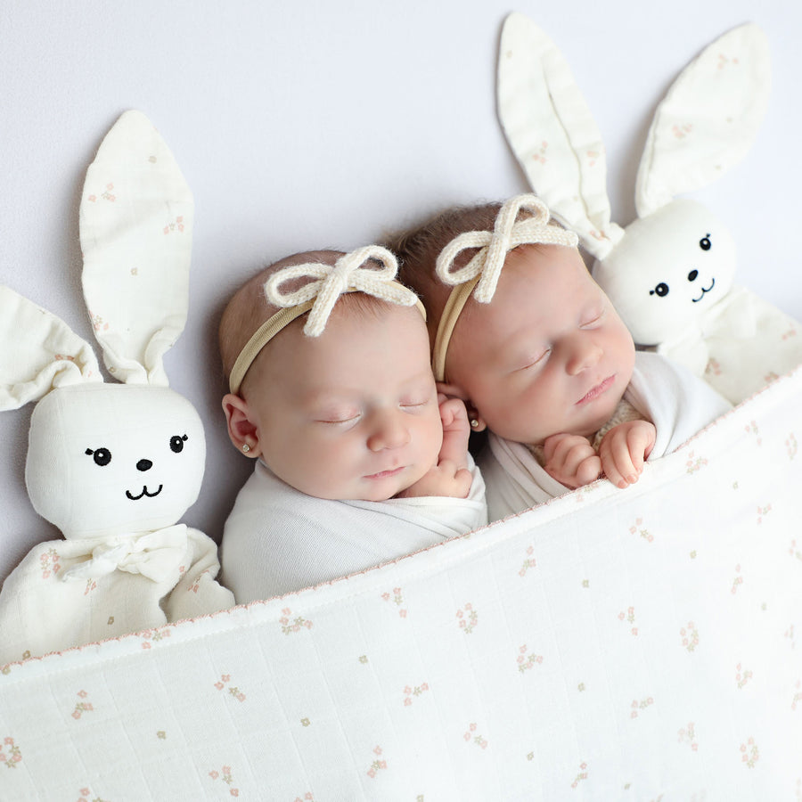 Bunny Snuggle - Mini Floral Blush