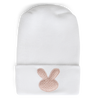 Hospital Hat - Weave Blush Bunny