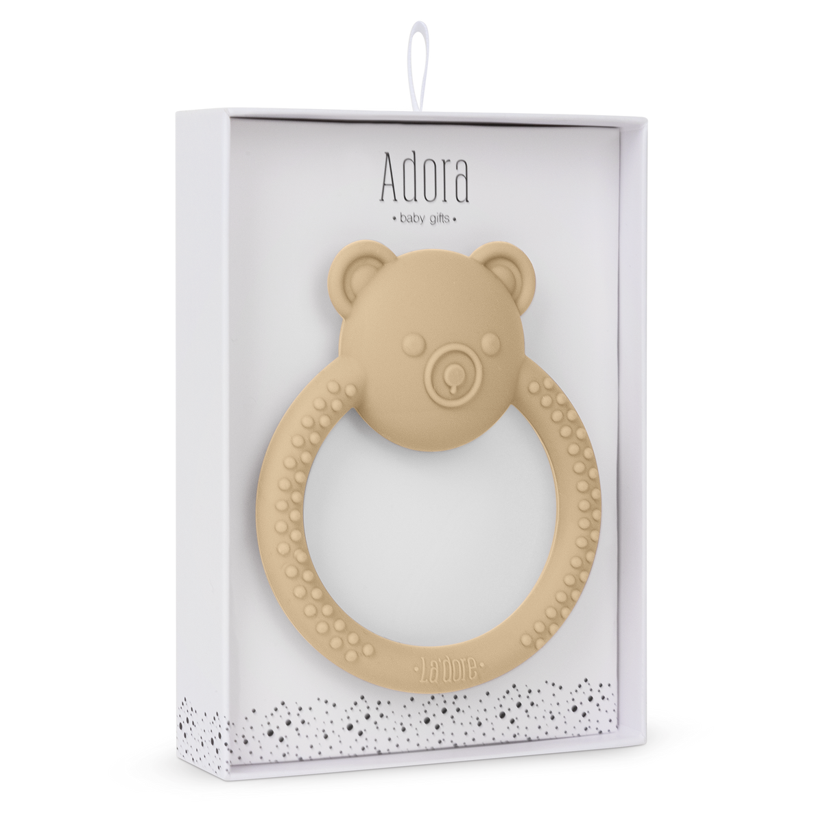 Bebe Bear Teether - Wheat